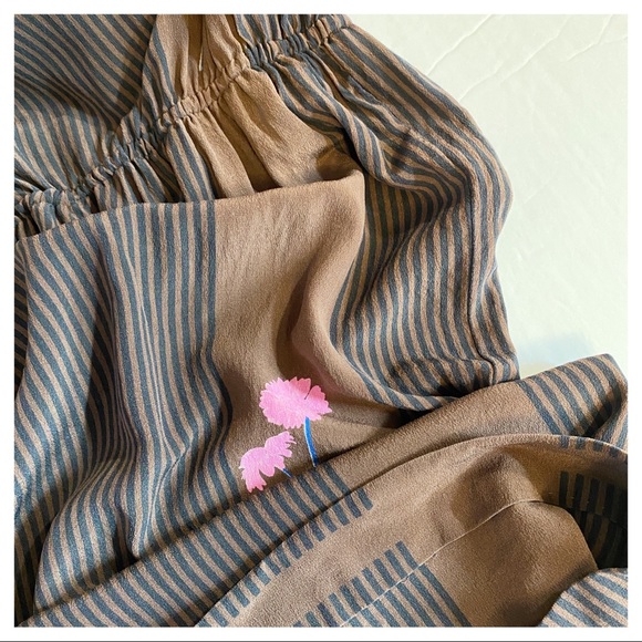 VINTAGE - CONCRETE GARDEN 80s DAY DRESS - Picture 6 of 8